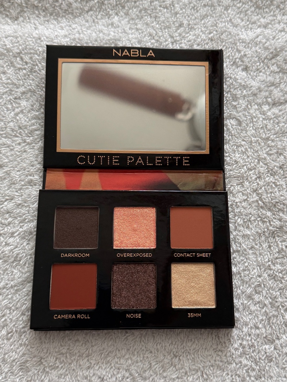 Nabla Cutie Analogue 6 Pan Eyeshadow Palette BNIB.